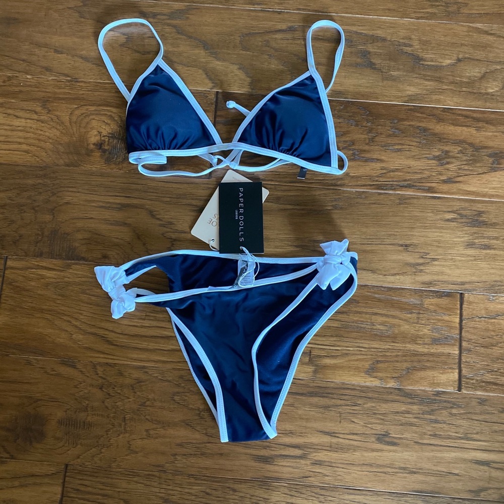 NWT Paper Dolls bikini sets